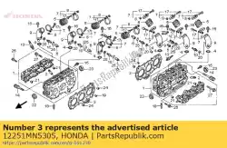 pakking, cilinderkop (0. 75 / 1. 00) van Honda, met onderdeel nummer 12251MN5305, bestel je hier online:
