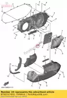 B74E547400, Yamaha, vedação, duto de ar yamaha czd300a xmax 300 mwd300 , Novo