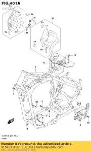 suzuki 4154041F30 houder, elektrisch - Onderkant