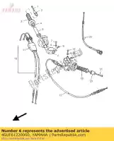 4SUF61220000, Yamaha, manubrio (a destra) yamaha szr 660, Nuovo