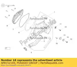 Tutaj możesz zamówić ? Ruba 4,8x19 od Piaggio Group , z numerem części AP8152169: