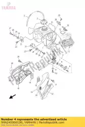 Ici, vous pouvez commander le robinet de carburant assy 1 auprès de Yamaha , avec le numéro de pièce 5HN245000100: