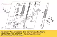 51402MS8003, Honda, primavera b, fr.cushi honda xrv africa twin  xrv650 650 , Nuevo