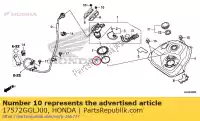 17572GGLJ00, Honda, oring, bomba de combustible honda  nsc sh ww 110 125 502 2012 2013 2017 2018, Nuevo