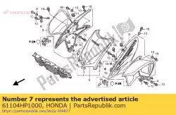 Tutaj możesz zamówić zosta?, l. Fr. B? Otnik od Honda , z numerem części 61104HP1000: