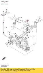 Here you can order the pipe assy,deliv from Suzuki, with part number 1573040H00: