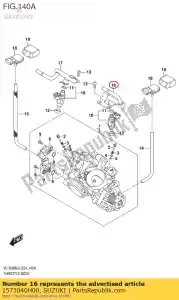 suzuki 1573040H00 pipe assy,deliv - Bottom side