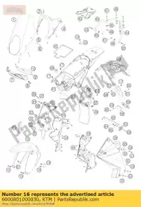 ktm 6000801000030 fender front black 04 - Bottom side