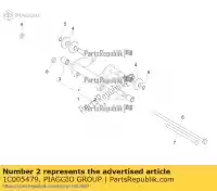 1C005479, Piaggio Group, distante piaggio zapmd910 zapmd9100 125 2021 2022, Novo