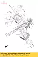 5HHE11850000, Yamaha, tampa, cilindro ele yamaha ybr xt tt r ybre ybrk xtr xtx sw lw re 125, Novo