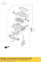 5YU835700200, Yamaha, tachimetro assy yamaha mt 1670 2005 2006 2007 2008 2009, Nuovo