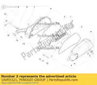 1A003321, Piaggio Group, packing piaggio medley rp8ma0120, rp8ma0121 rp8ma0120, rp8ma0131 rp8ma0200, rp8ma0210, rp8ma0220, rp8ma024, rp8ma0211,  rp8ma0210, rp8ma0231, rp8ma0220, rp8ma0222,  rp8ma0220, rp8ma0221 125 150 2016 2017 2018 2019 2020 2021, New