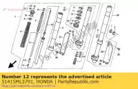 51415ML3791, Honda, bus, schuif honda cr 125 250 500 1992 1993 1994, Nieuw