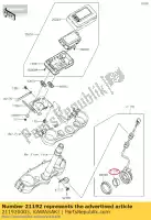 211920003, Kawasaki, ímã, sensor de velocidade klx450a8f kawasaki  klx 450 2008 2009 2010 2011 2012 2013 2014 2015 2016 2017 2018 2019 2020 2021, Novo