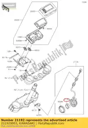 magneet, snelheidssensor klx450a8f van Kawasaki, met onderdeel nummer 211920003, bestel je hier online: