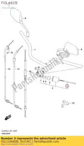 Suzuki 021220680B vis - La partie au fond