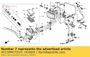 Honda 45130MCTD10 clamper comp, brk - Lado inferior