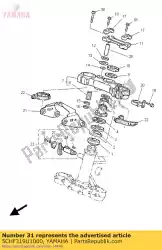 Qui puoi ordinare berretto da Yamaha , con numero parte 5CHF319U1000: