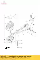 5TE181910000, Yamaha, levier yamaha yfm 400 2003 2004, Nouveau