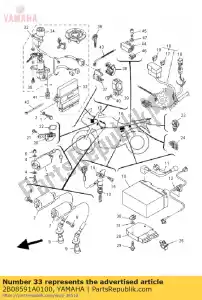 yamaha 2B08591A0100 unité de commande du moteur - La partie au fond