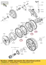 Ici, vous pouvez commander le friction de plaque ex300adf auprès de Kawasaki , avec le numéro de pièce 130880557: