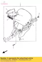 Here you can order the graphic 1 from Yamaha, with part number 3YP283912100: