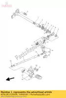 4DN181010000, Yamaha, schakel as yamaha xvs 125 250 2000 2001 2002 2004, Nieuw