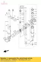 3P6231020100, Yamaha, forcella anteriore (l.h) yamaha fjr 1300 2006 2007 2008 2009, Nuovo