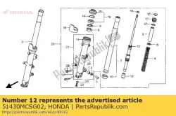 Aquí puede pedir compuerta amortiguadora, fr. De Honda , con el número de pieza 51430MCSG02: