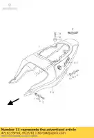 4716135F00, Suzuki, cojín, marco c suzuki gsx r 600 750 1000 2000 2001 2002 2003, Nuevo