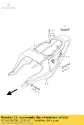 Qui puoi ordinare cuscino, telaio c da Suzuki , con numero parte 4716135F00: