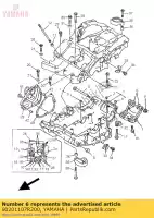 90201107R200, Yamaha, rondelle, plaque (4nx) yamaha trx 850, Nouveau