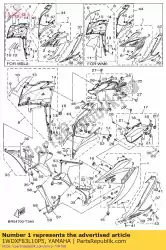 Aqui você pode pedir o corpo, para. Menos de 1 em Yamaha , com o número da peça 1WDXF83L10P5: