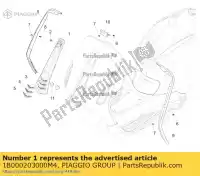 1B000203000M4, Piaggio Group, coprivolante verniciato vespa primavera vespa primavera zapc53100 50 2013 2014 2016 2017 2018, Nuovo