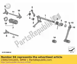 Here you can order the spring from BMW, with part number 23002343205: