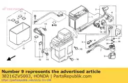 Qui puoi ordinare cover assy., fusibile (15a) da Honda , con numero parte 38216ZV5003: