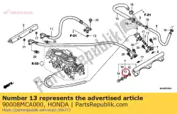 Tutaj możesz zamówić ? Ruba, banjo, 12mm od Honda , z numerem części 90008MCA000: