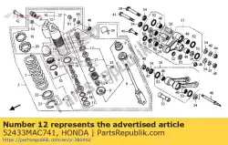 Aquí puede pedir oring, 21. 5x1. 5 de Honda , con el número de pieza 52433MAC741:
