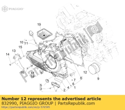 Aprilia 832990, Joint, OEM: Aprilia 832990