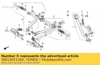 50612KE1000, Honda, étape comp., r. honda mtx  rw mtx200rw 200 , Nouveau