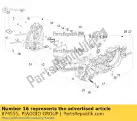 874555, Piaggio Group, schroef aprilia piaggio  caponord fly ksua0 mp rp8c52100 rs 660 abs (apac) rsv rsv4 rsv4 1100 racing factory abs rsv4 tuono tuono 660 (apac) tuono v4 1100 (usa) tuono v4 1100 (usa) e5 tuono v4 1100 rr (apac) zapm75100 zapmd2100 zapmd220,  zapmd2200 zapta0100 zapt, Nieuw