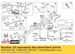 Qui puoi ordinare piatto da Piaggio Group , con numero parte AP9100742: