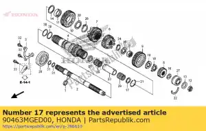 Honda 90463MGED00 washer, 28.5x32x1.5 - Bottom side