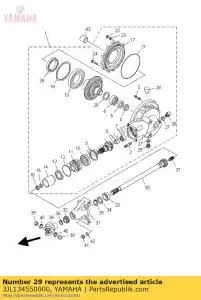Yamaha 3JL134550000 spina - Il fondo