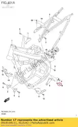 Ici, vous pouvez commander le machine à laver auprès de Suzuki , avec le numéro de pièce 0918108111: