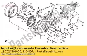 Honda 11352MK4600 guide,drive chain - Bottom side