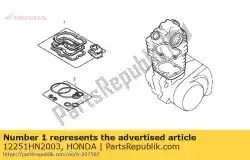 Aquí puede pedir culata junta de Honda , con el número de pieza 12251HN2003: