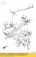 34L272110190, Yamaha, pedal freio yamaha xt 600, Novo