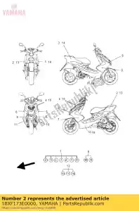 yamaha 1BXF173E0000 grafisch 1 - Onderkant