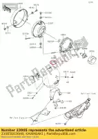 230050036H8, Kawasaki, lampada body-comp-head, ebon kawasaki vn classic b custom c special edition tourer vulcan lt d vn900 900 , Nuovo